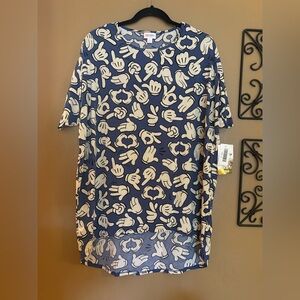 Disney Lularoe Irma Tunic Size Small NWT